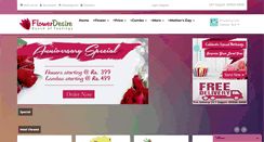 Desktop Screenshot of flowerdesire.com